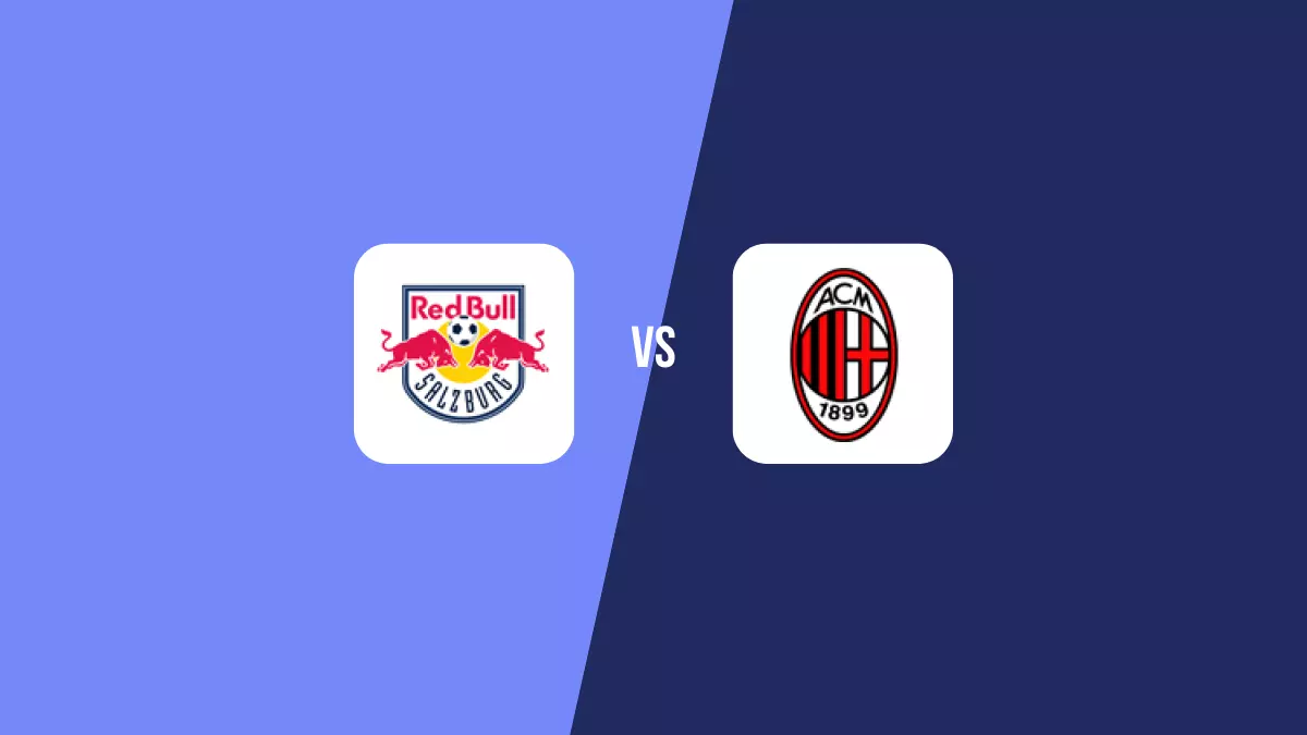 Salzburgo vs Milan