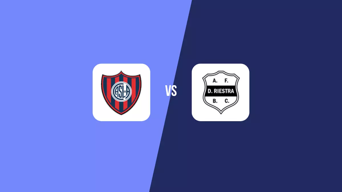 San Lorenzo vs Deportivo Riestra