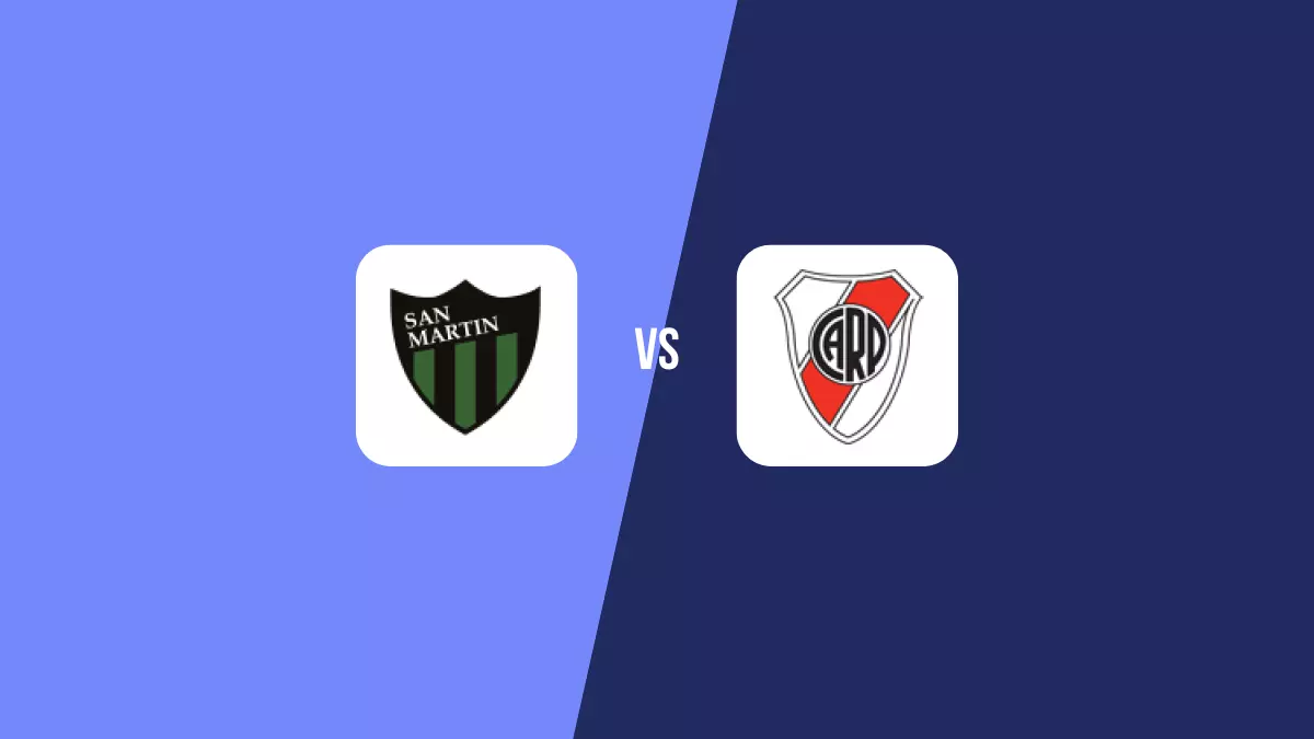 San Martín San Juan vs River Plate: Pronóstico, Cuotas y Apuestas - Liga Profesional
