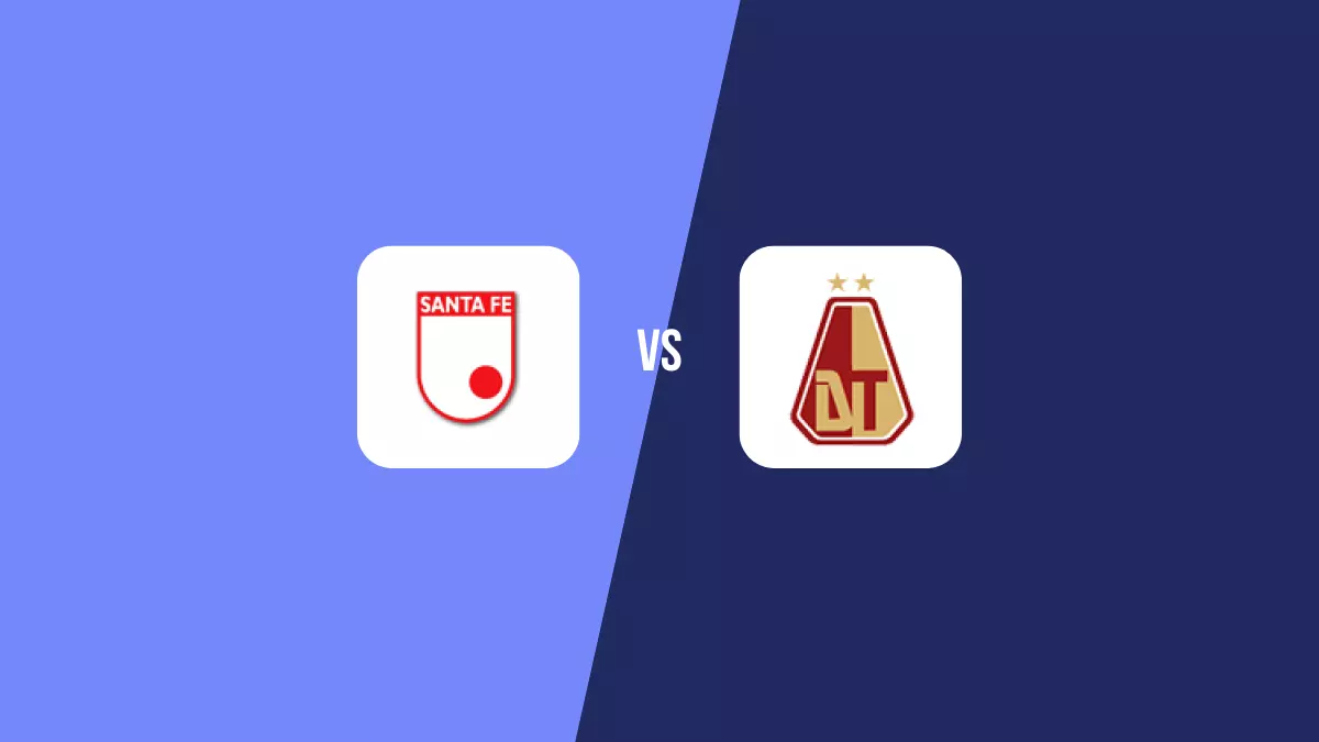 Pronóstico Santa Fe vs Tolima