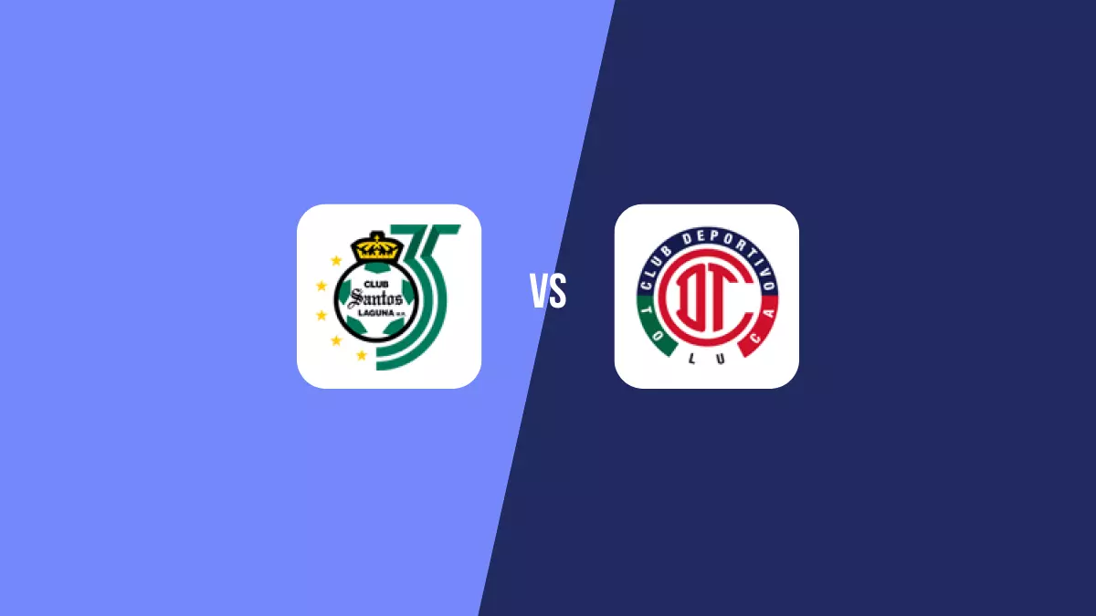 Pronóstico Santos Laguna vs Toluca de Liga MX | 22/09/2024