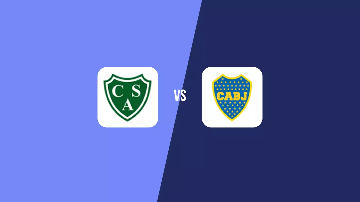 Sarmiento vs Boca Juniors