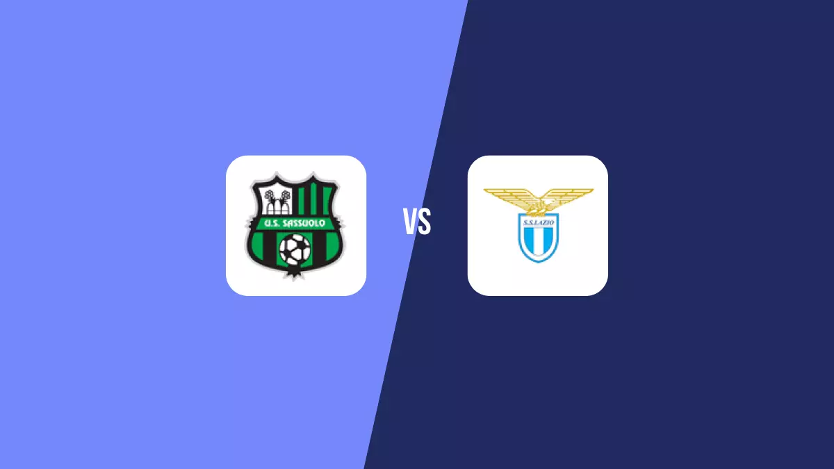 Sassuolo vs Lazio