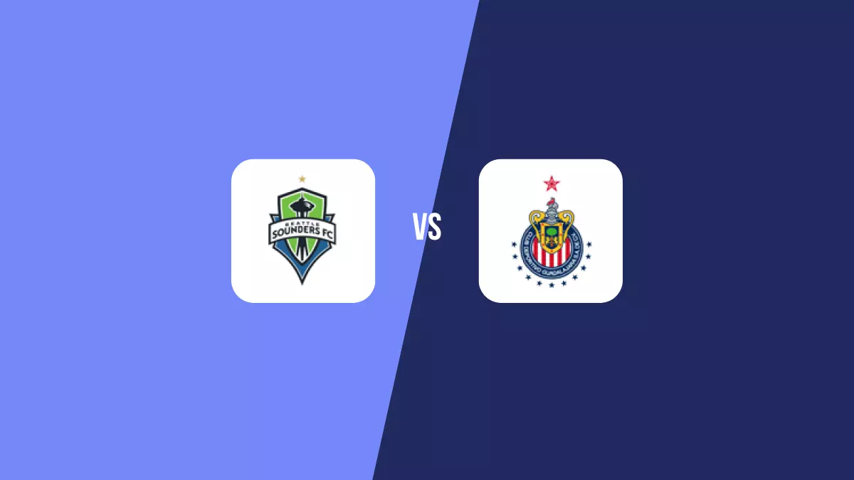 Pronóstico Seattle Sounders vs Chivas Guadalajara