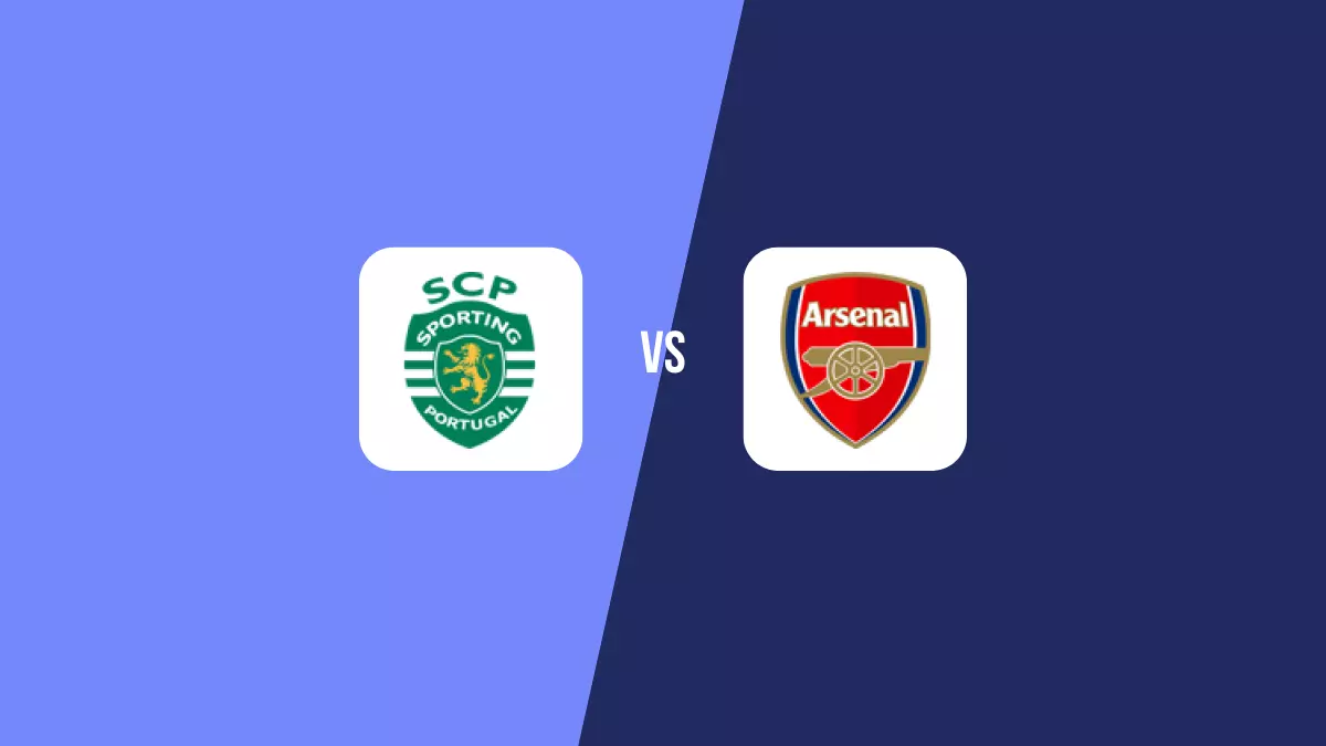 Sporting Lisboa vs Arsenal: Pronóstico, Cuotas y Apuestas - Champions League