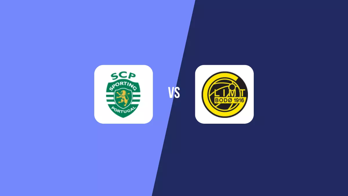 Sporting Lisboa vs Bodo Glimt: Pronóstico, Cuotas y Apuestas - Champions League