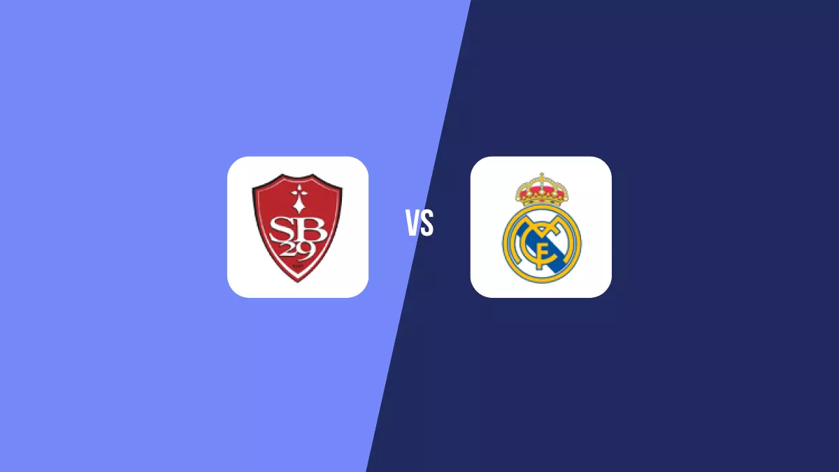Stade Brestois vs Real Madrid: Pronóstico, Previa y Apuestas - Champions League