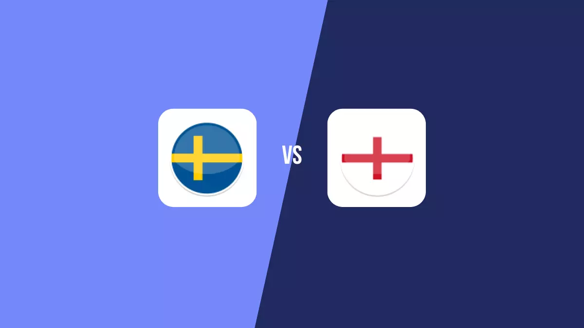 Suecia Femenino vs Inglaterra Femenino
