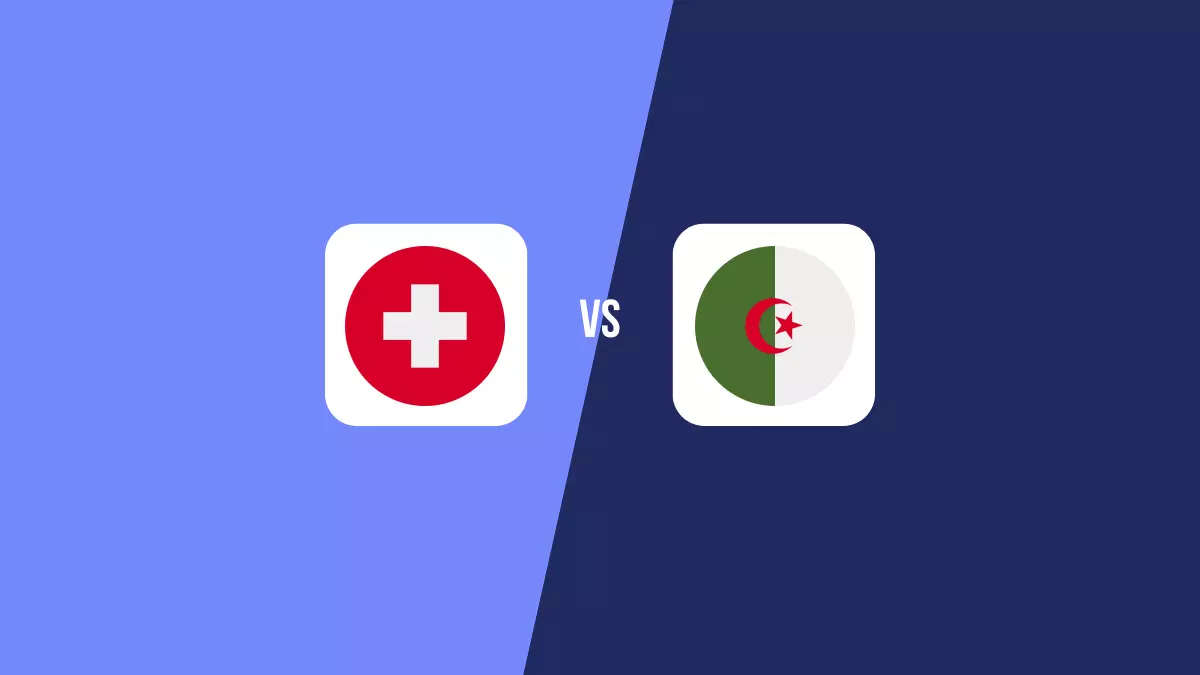Pronóstico Suiza vs Argelia