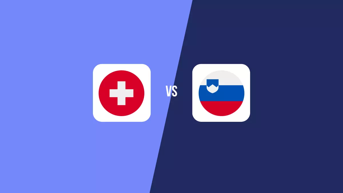 Suiza vs Eslovenia
