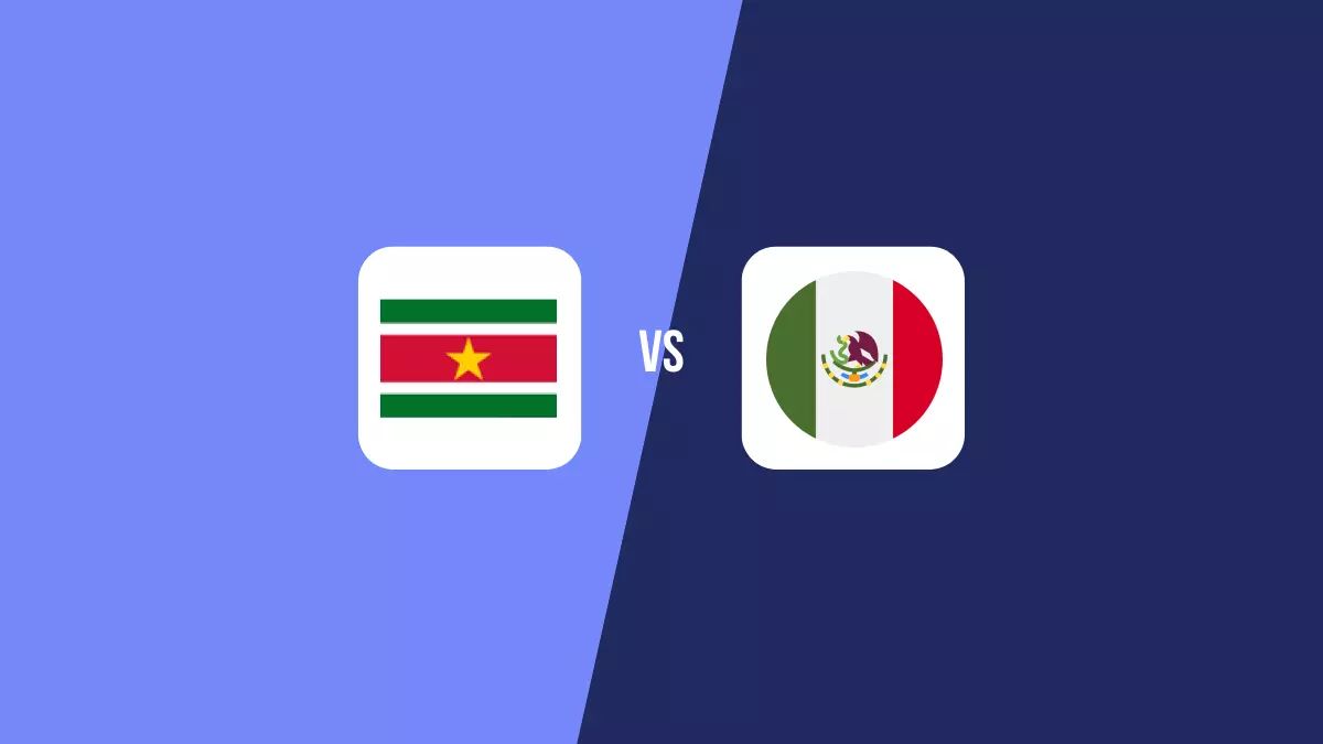 Surinam vs México