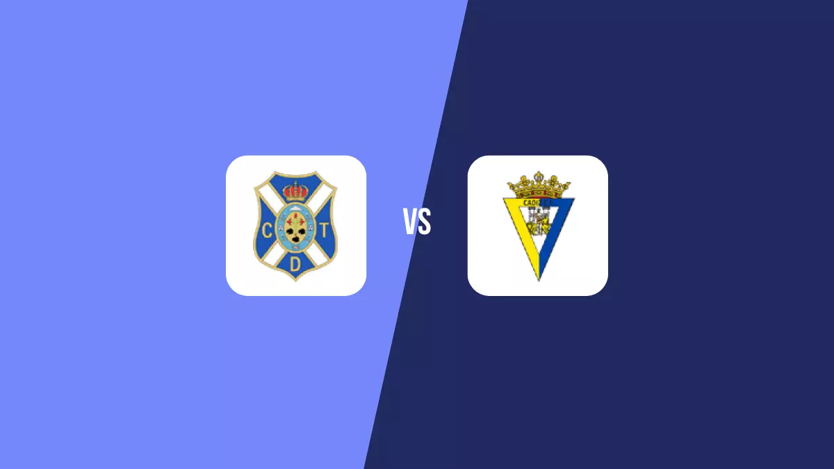 Pronóstico Tenerife vs Cádiz