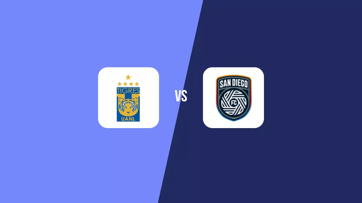 Pronóstico Tigres UANL vs San Diego FC