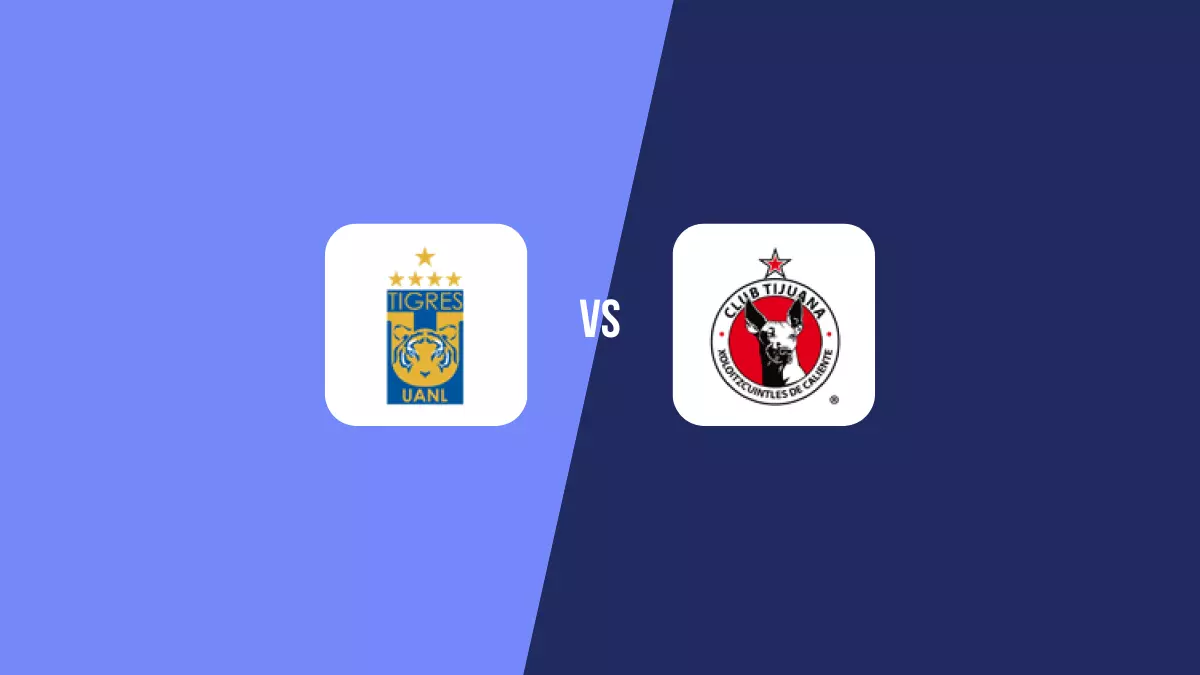 Tigres UANL vs Tijuana: Pronóstico, Momios y Apuestas - Liga MX