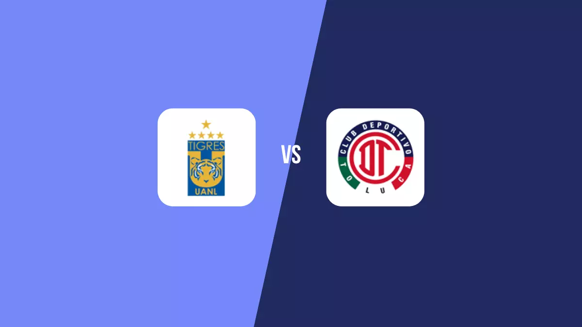 Pronóstico Tigres UANL vs Toluca