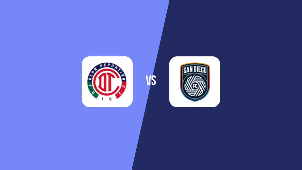 Pronóstico Toluca vs San Diego FC