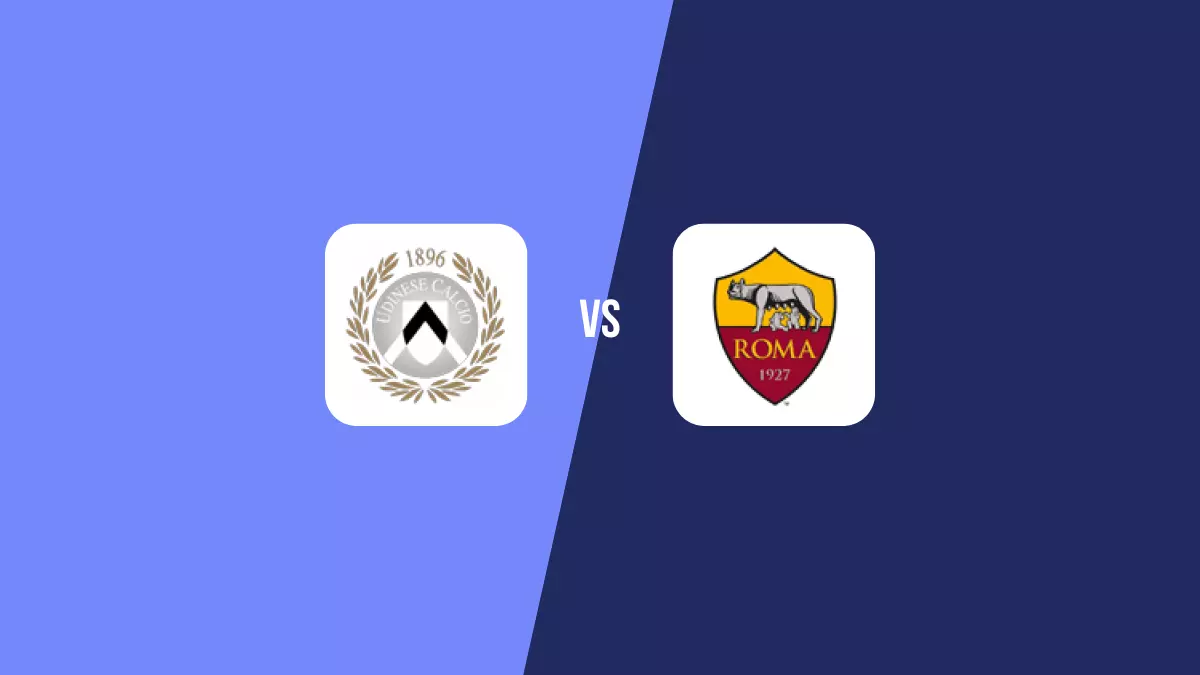 Pronóstico Udinese vs Roma