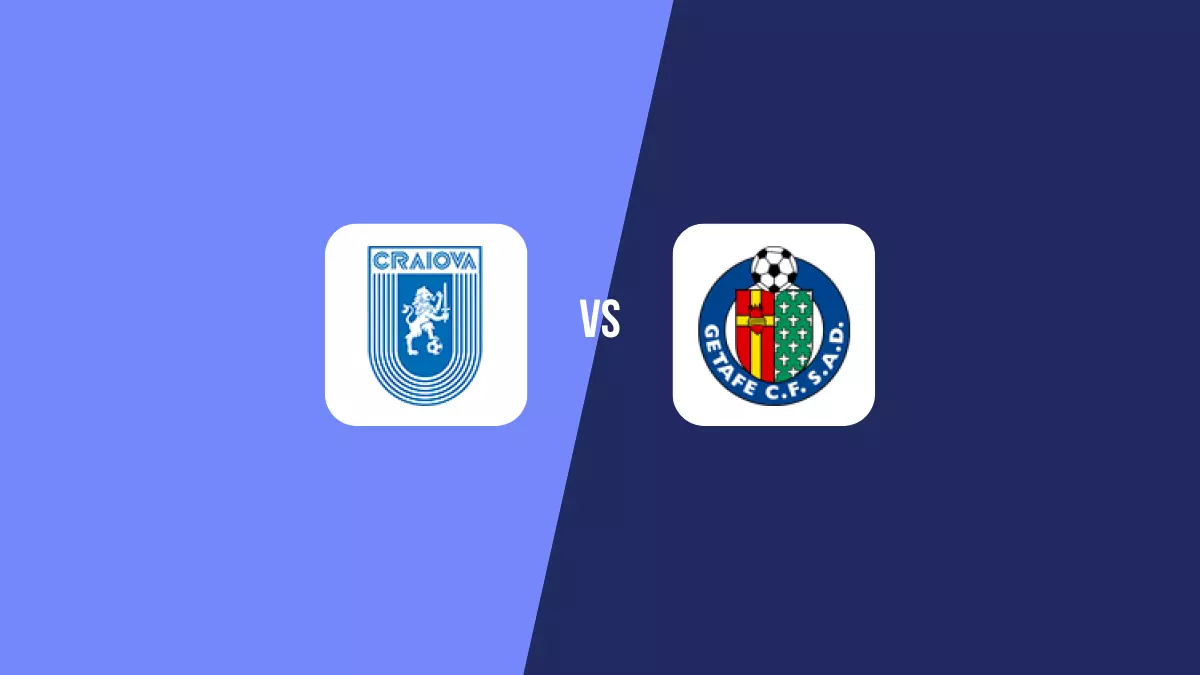 Pronóstico Universitatea Craiova vs Getafe
