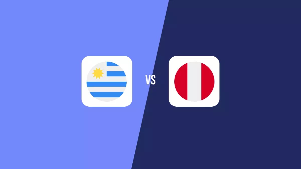 Pronóstico Uruguay vs Perú