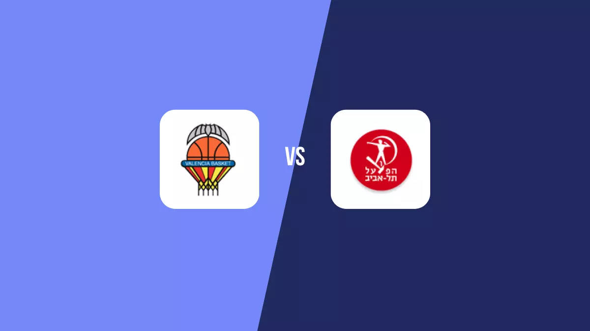 Valencia Basket vs Hapoel Tel Aviv: Pronóstico, Cuotas y Apuestas - Euroliga