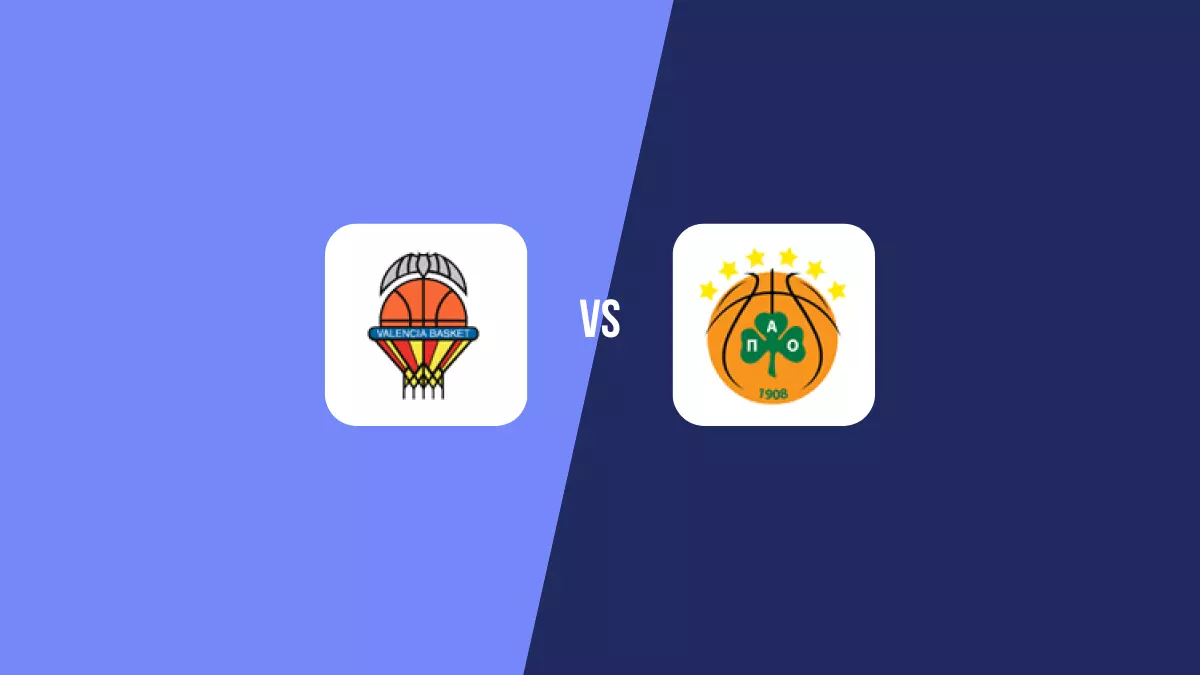 Valencia Basket vs Panathinaikos: Pronóstico, Cuotas y Apuestas - Euroliga