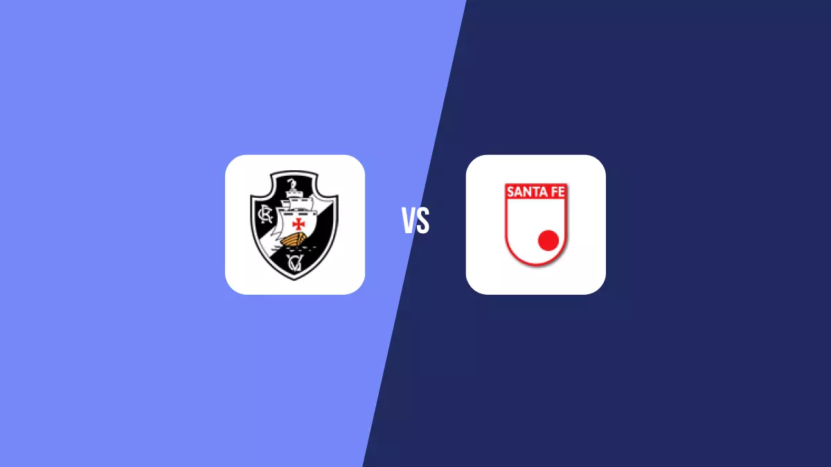 Pronóstico Vasco da Gama vs Santa Fe