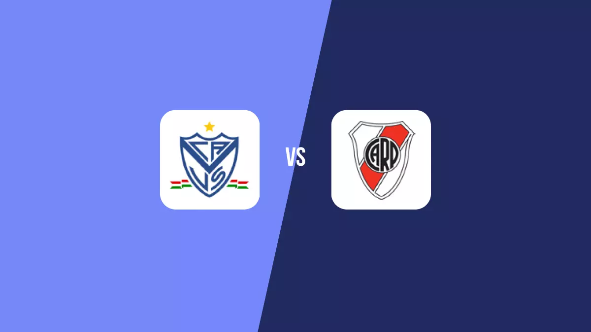 Pronóstico Vélez Sarsfield vs River Plate de Liga Profesional | 02/09/2023