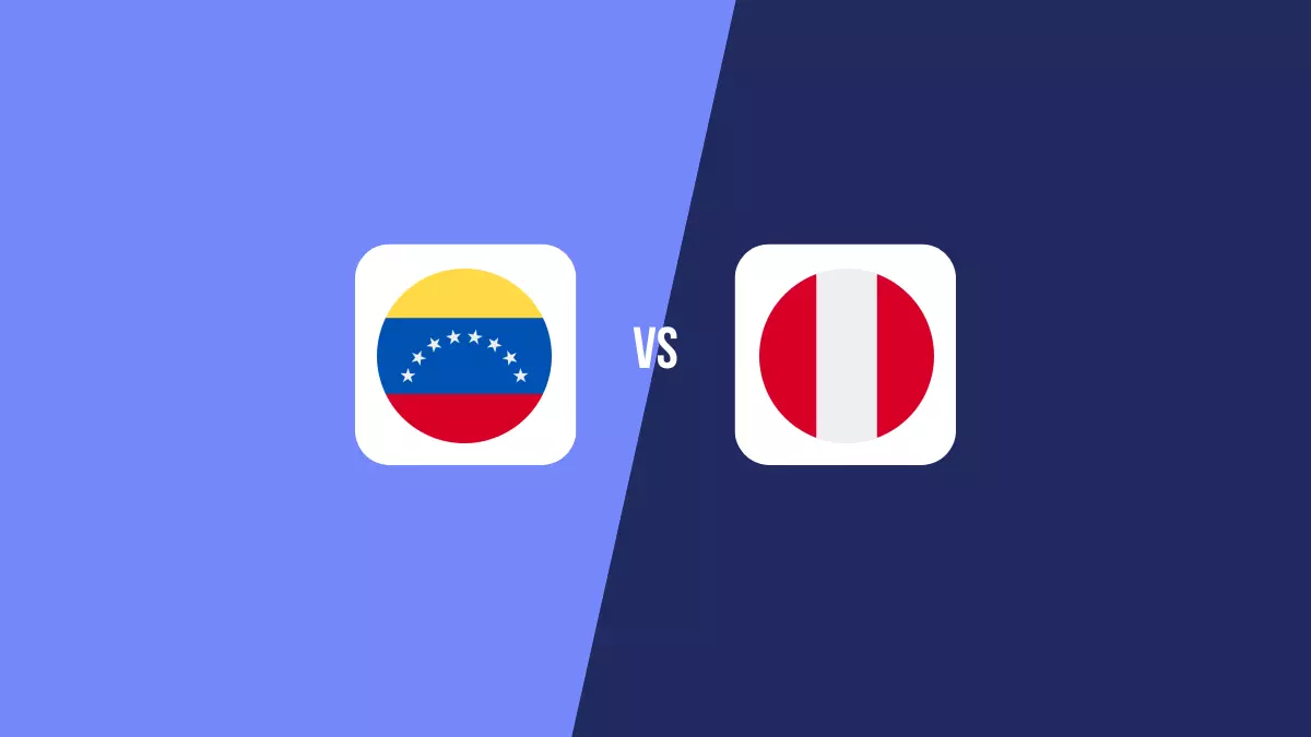 Venezuela vs Perú: Pronóstico, Cuotas y Apuestas - Mundial