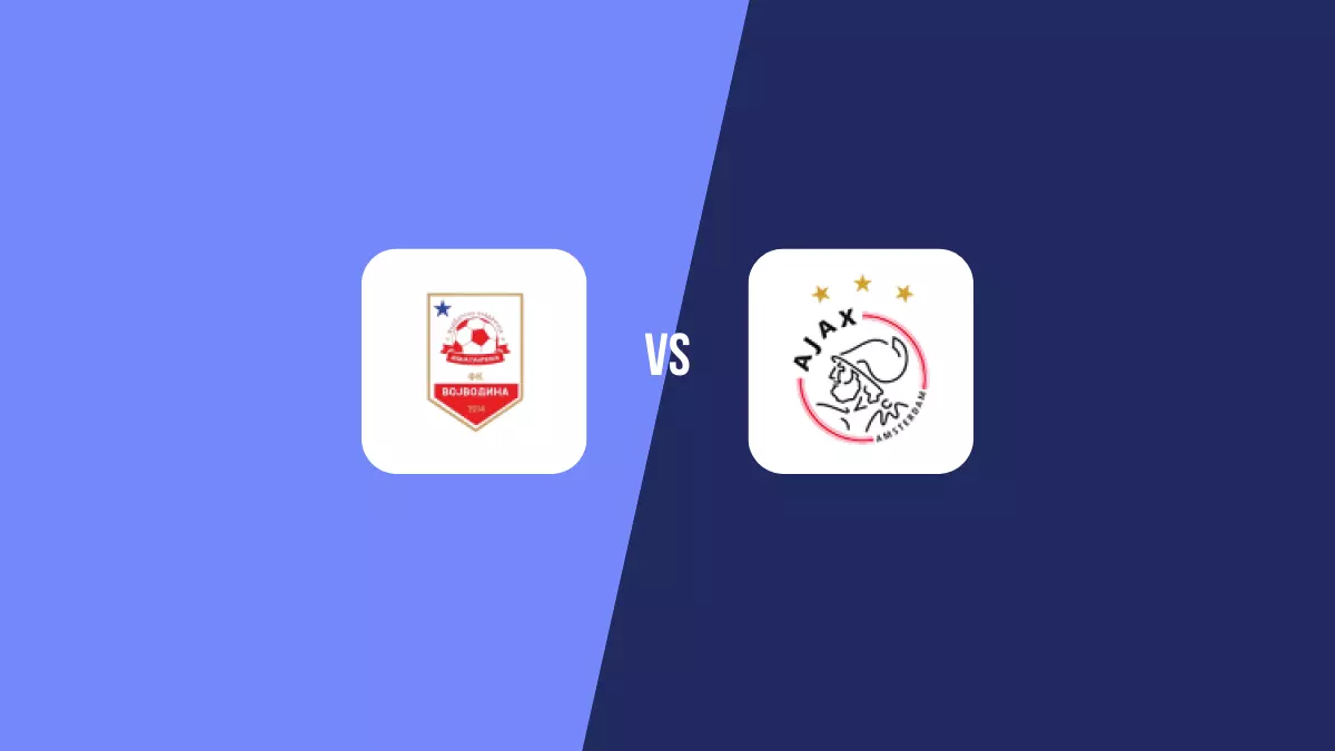 Vojvodina vs Ajax