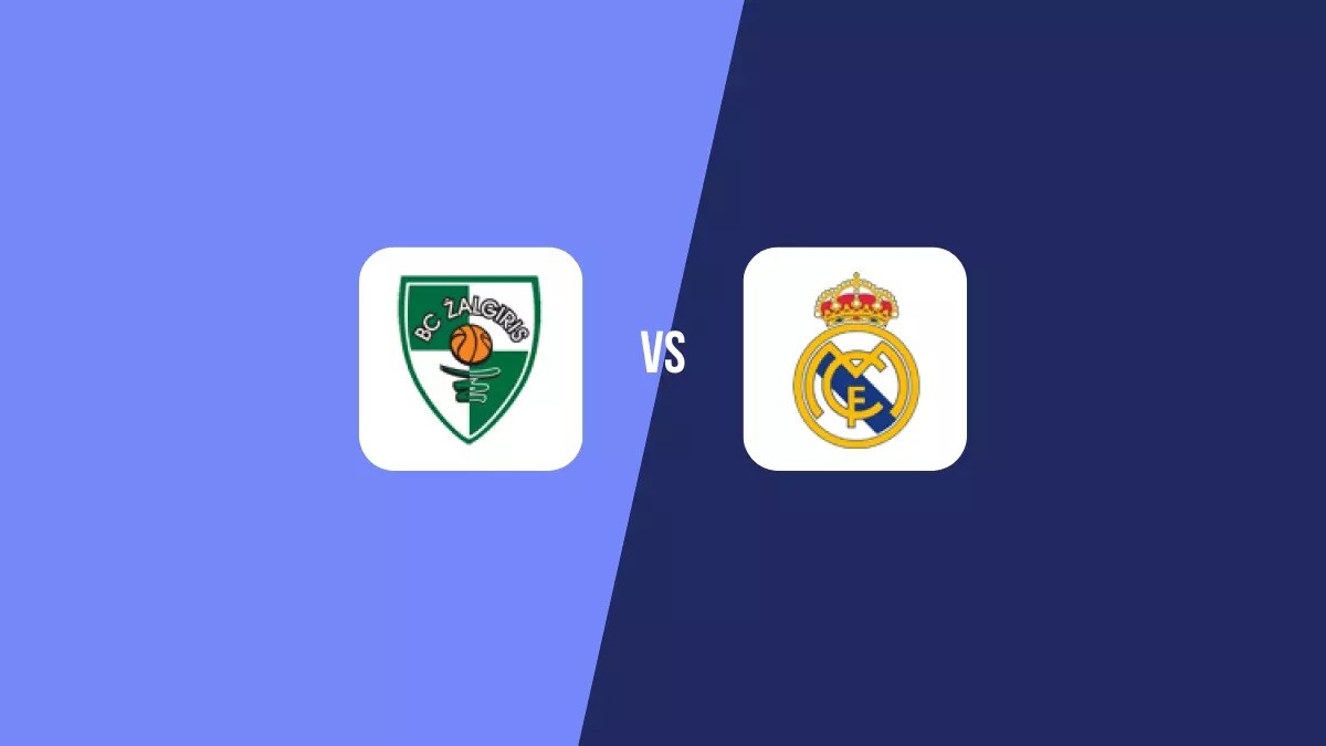 Zalgiris Kaunas vs Real Madrid: Pronóstico, Cuotas y Apuestas - Euroliga