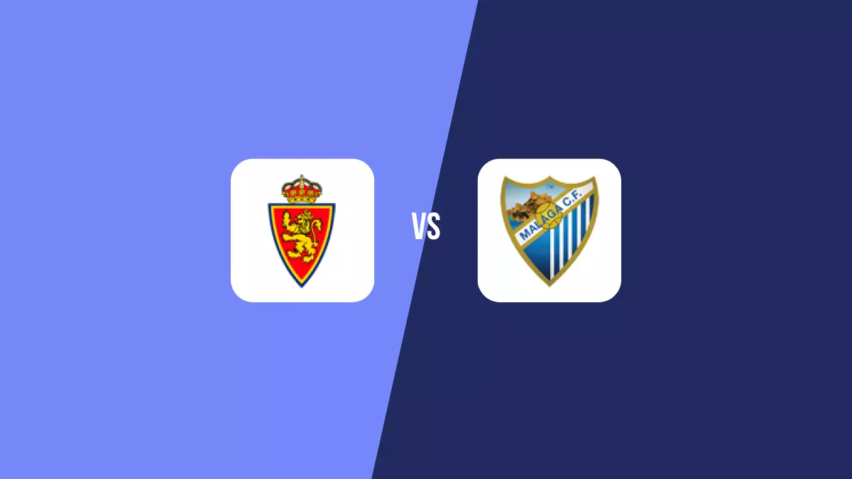 Zaragoza vs Málaga: Pronóstico, Cuotas y Apuestas - Segunda División