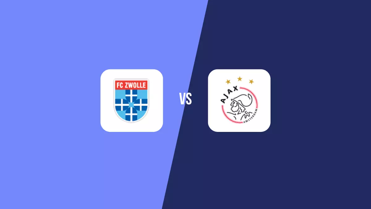 Pronóstico Zwolle vs Ajax